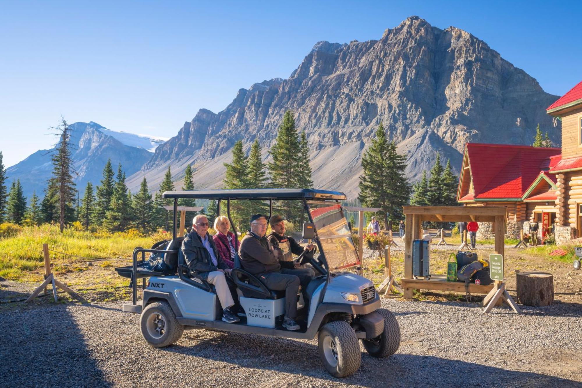 The Lodge At Bow Lake レイク・ルイーズ エクステリア 写真