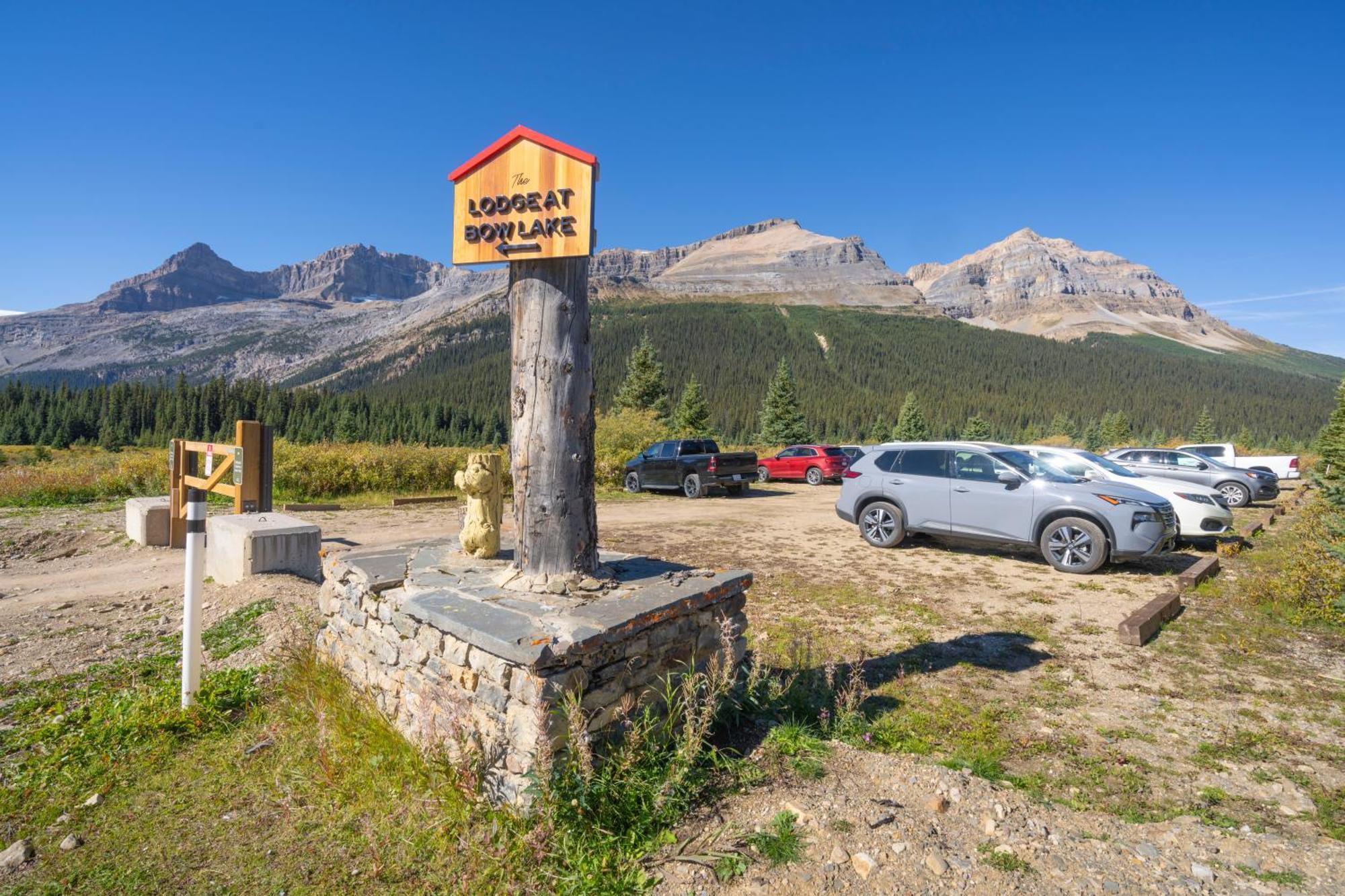 The Lodge At Bow Lake レイク・ルイーズ エクステリア 写真