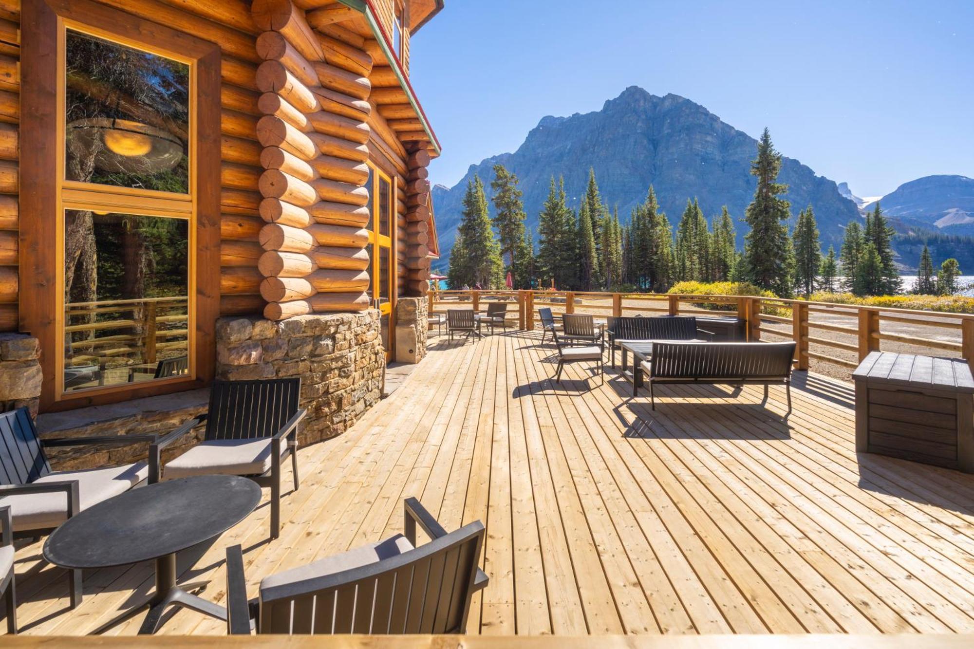 The Lodge At Bow Lake レイク・ルイーズ エクステリア 写真