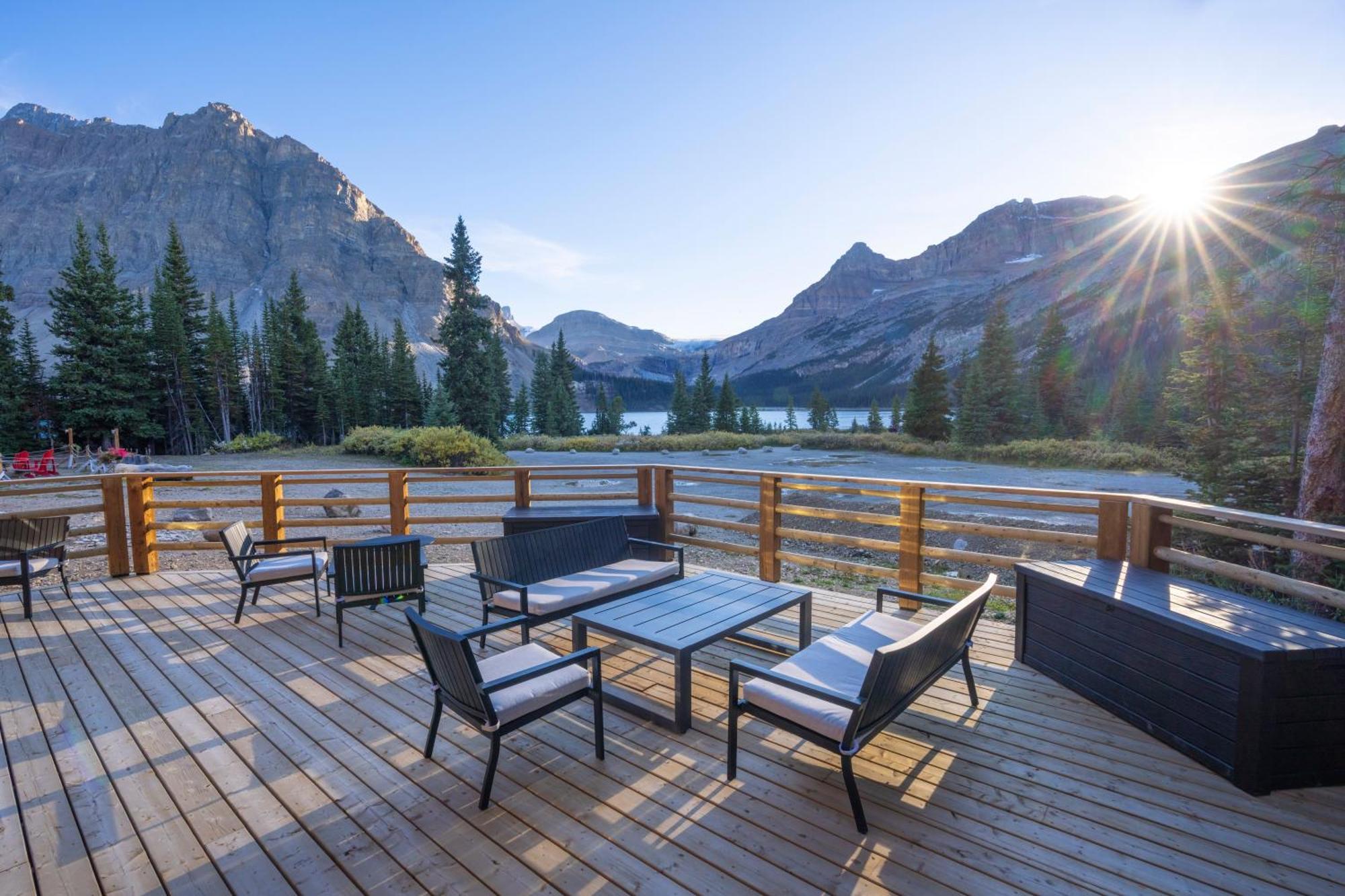 The Lodge At Bow Lake レイク・ルイーズ エクステリア 写真